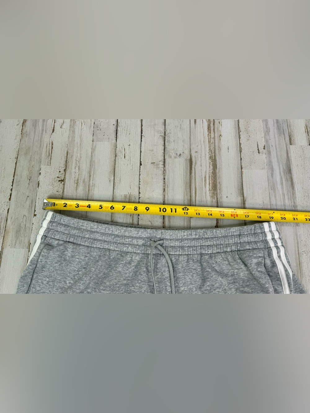 Adidas Climalite Sweatpants Gray 3 Stripe Mens Size 2XL - Picture 6 of 10